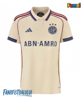 Ajax Tricou Fotbal Replică 2025-26 Femei Treilea